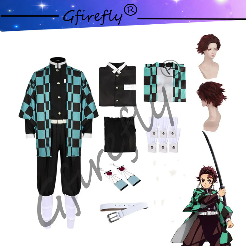 Anime Cosplay Katana - Kamado Tanjirou Cosplay Costume Katana Sword
