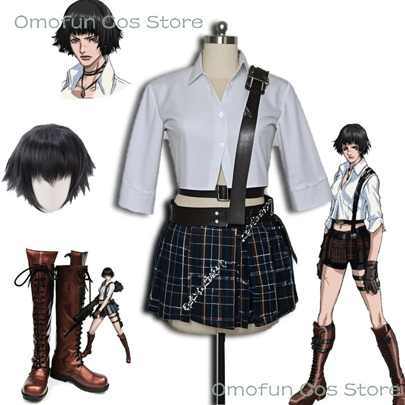 Anime Cosplay Event 2025 - 2025 aaa DMC Lady Cosplay Boots