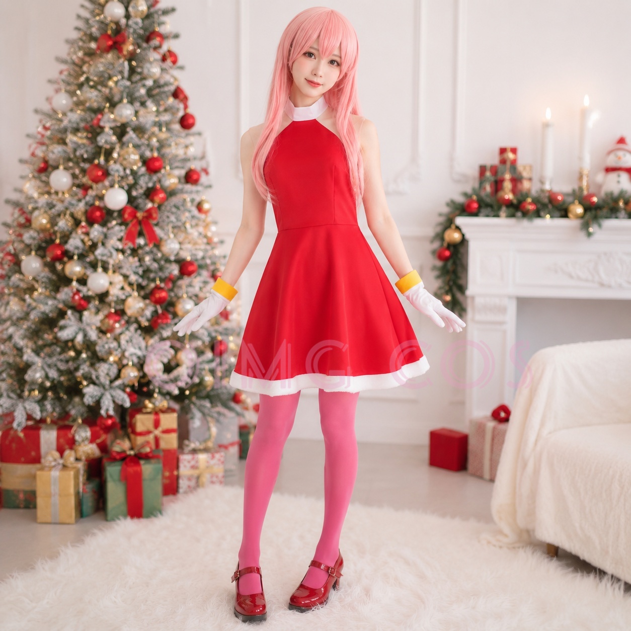 Anime Cosplay Dresses - Amy Rose Cosplay Costume Adult Carnival