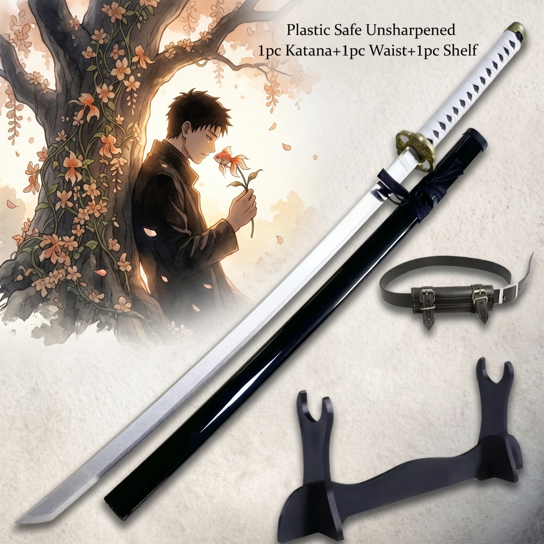 Anime Cosplay Katana - 40inch Kagurabachi Katana With Stand Set