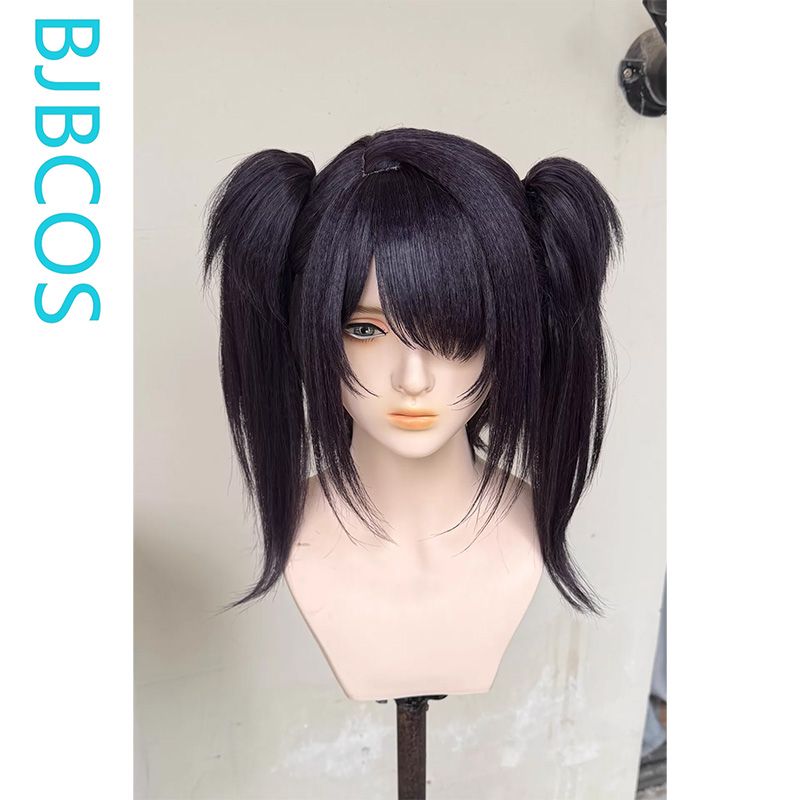 Anime Cosplay Black Girl - [Styled Wig]‌Ame Cosplay Wig Game NEEDY