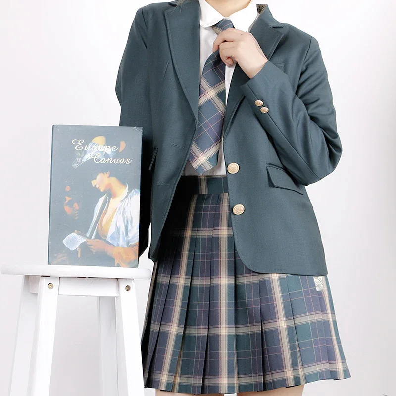 Anime Cosplay Korean Girl - Graduation Uniform Blazer Women Cardigan Jk