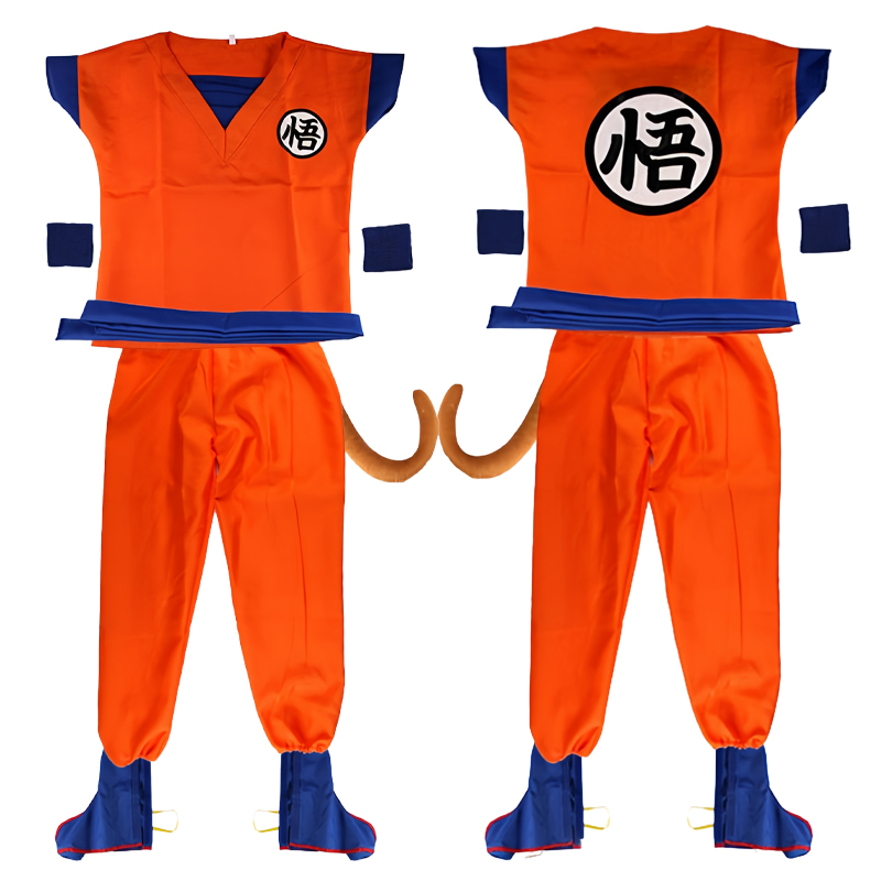 Halloween Goku Adult Kids Suit - Anime Zoey Cosplay recension och pris