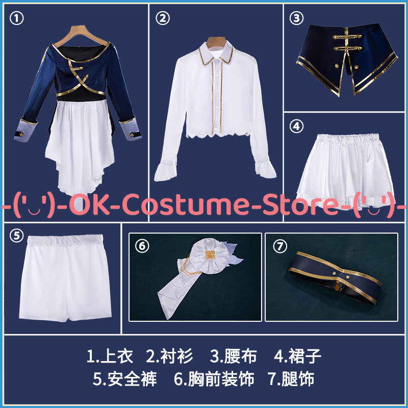 [Customized Size] NIJISANJI VT - Anime Cosplay Live recension och pris
