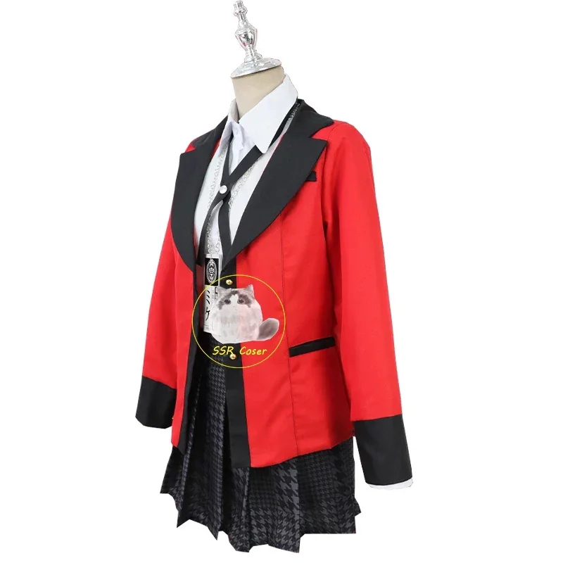 Anime Jabami Yumeko Cosplay Co - Anime Cosplay Kakegurui recension och pris