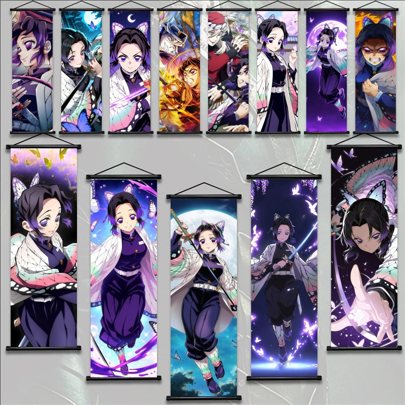 Shinobu Kocho Demon Slayer Art - Anime Cosplay Props recension och pris