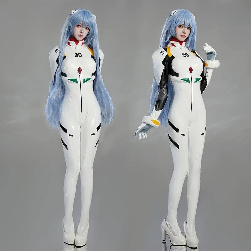 Rei Ayanami Plugsuit Cosplay C - Anime Cosplay Bodysuit recension och pris