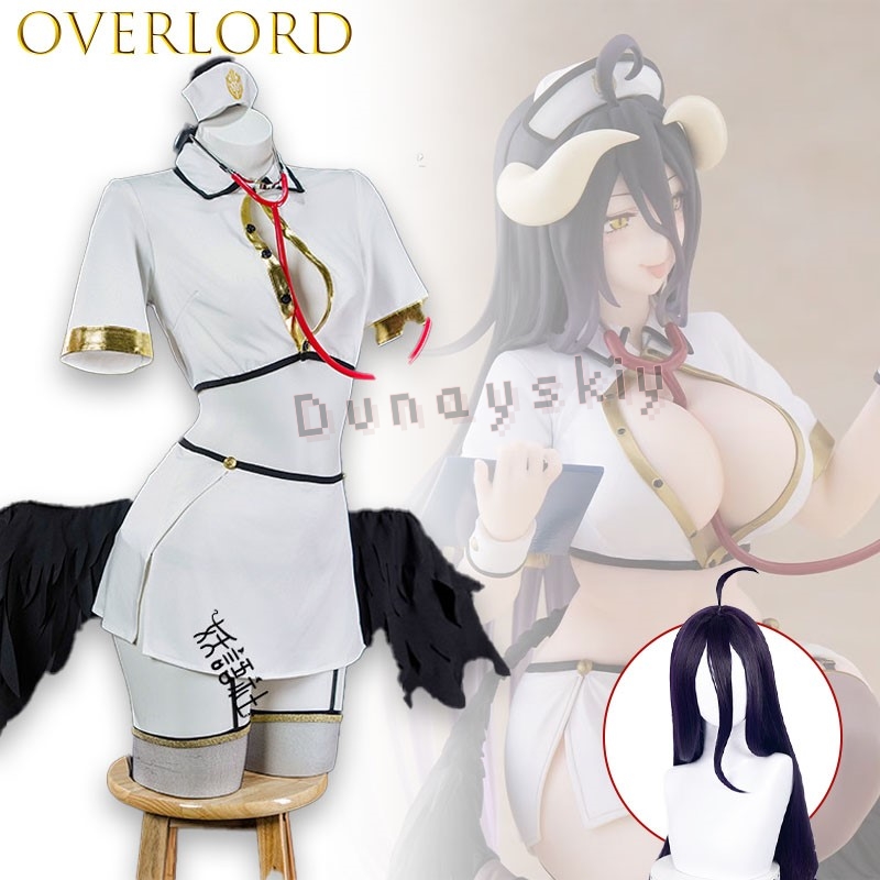 OVERLORD Albedo Gothic Angel N - Anime Cosplay Albedo recension och pris