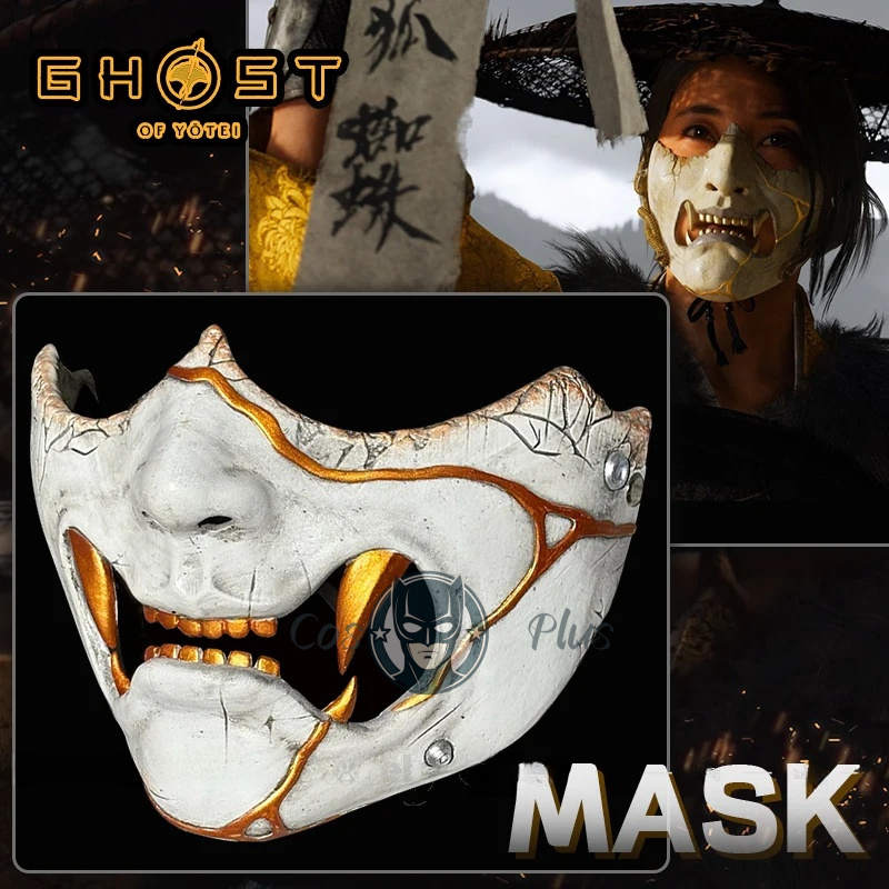 Game Ghost of Yotei Atsu Mask  - Anime Cosplay Dresses recension och pris