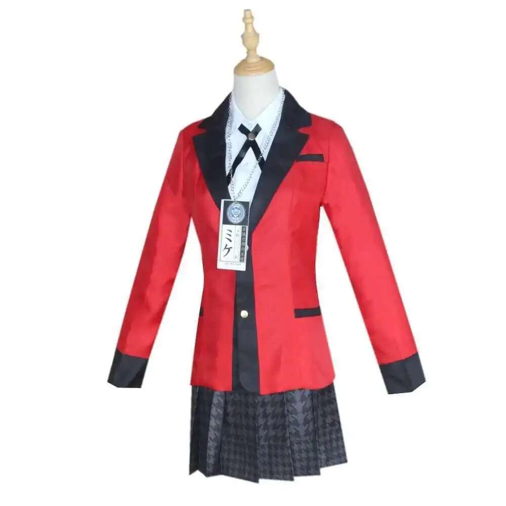 Anime Kakegurui Jabami Yumeko  - Anime Cosplay Kakegurui recension och pris
