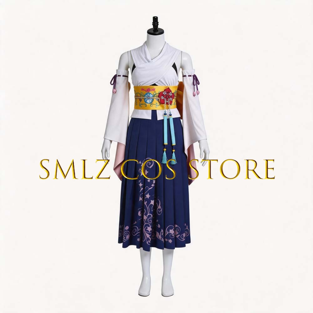 Smlz FFX Yuna Cosplay Anime FF - Anime Cosplay Dresses recension och pris