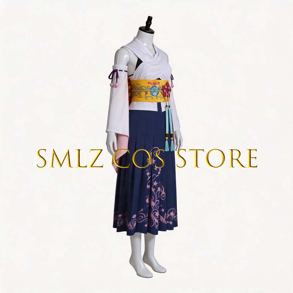 Smlz FFX Yuna Cosplay Anime FF - Anime Cosplay Dresses recension och pris