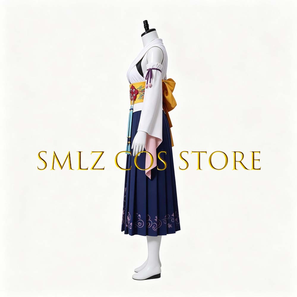 Smlz FFX Yuna Cosplay Anime FF - Anime Cosplay Dresses recension och pris