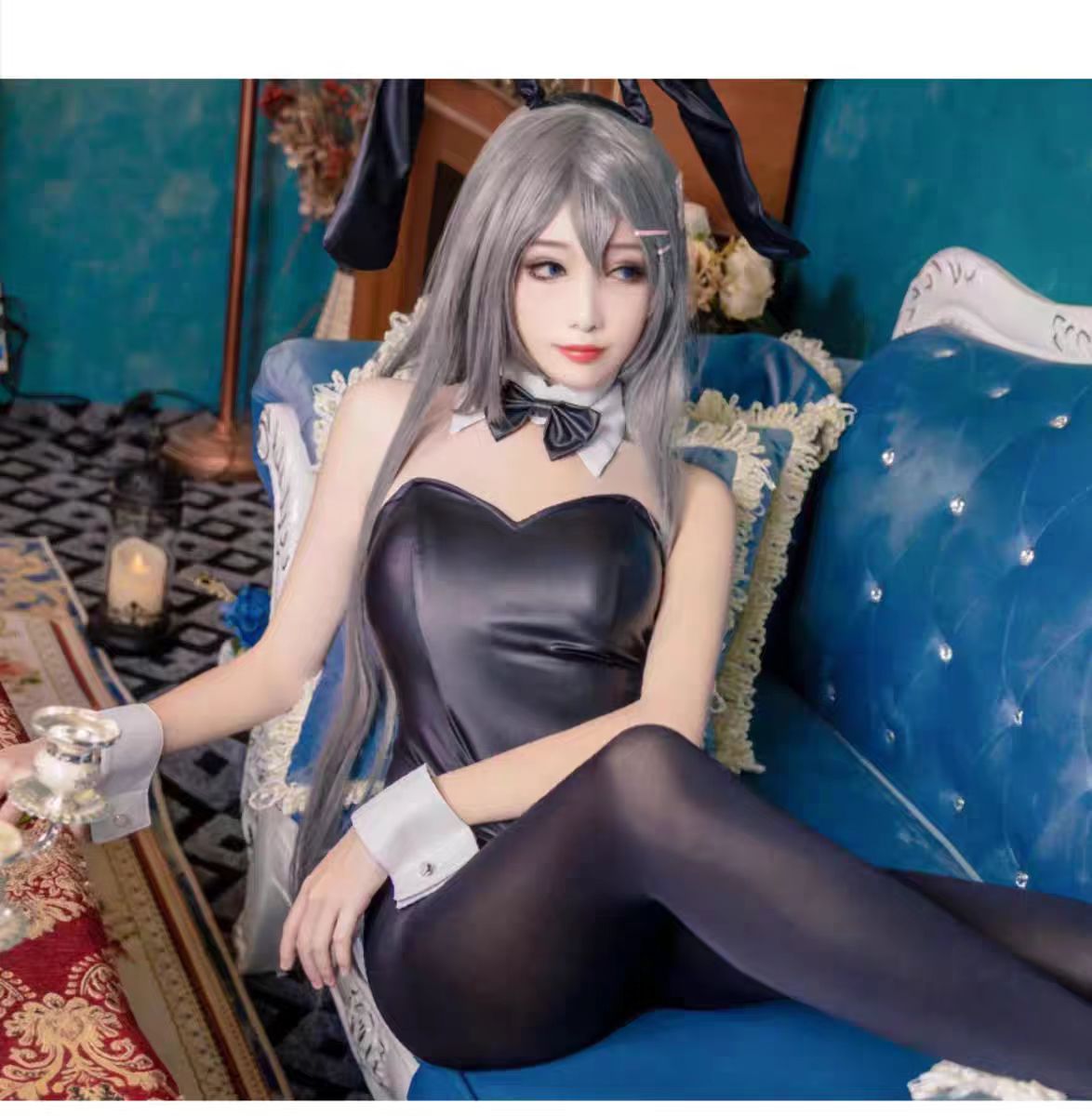 Sexy Bunny Girl Sakurajima Mai - Anime Cosplay Bodysuit recension och pris