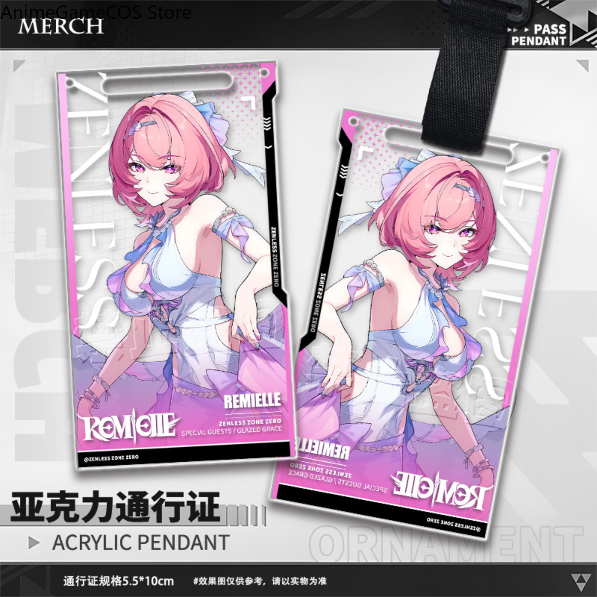 Anime Zenless Zone Zero Remiel - Cosplay Zone Anime Friends recension och pris