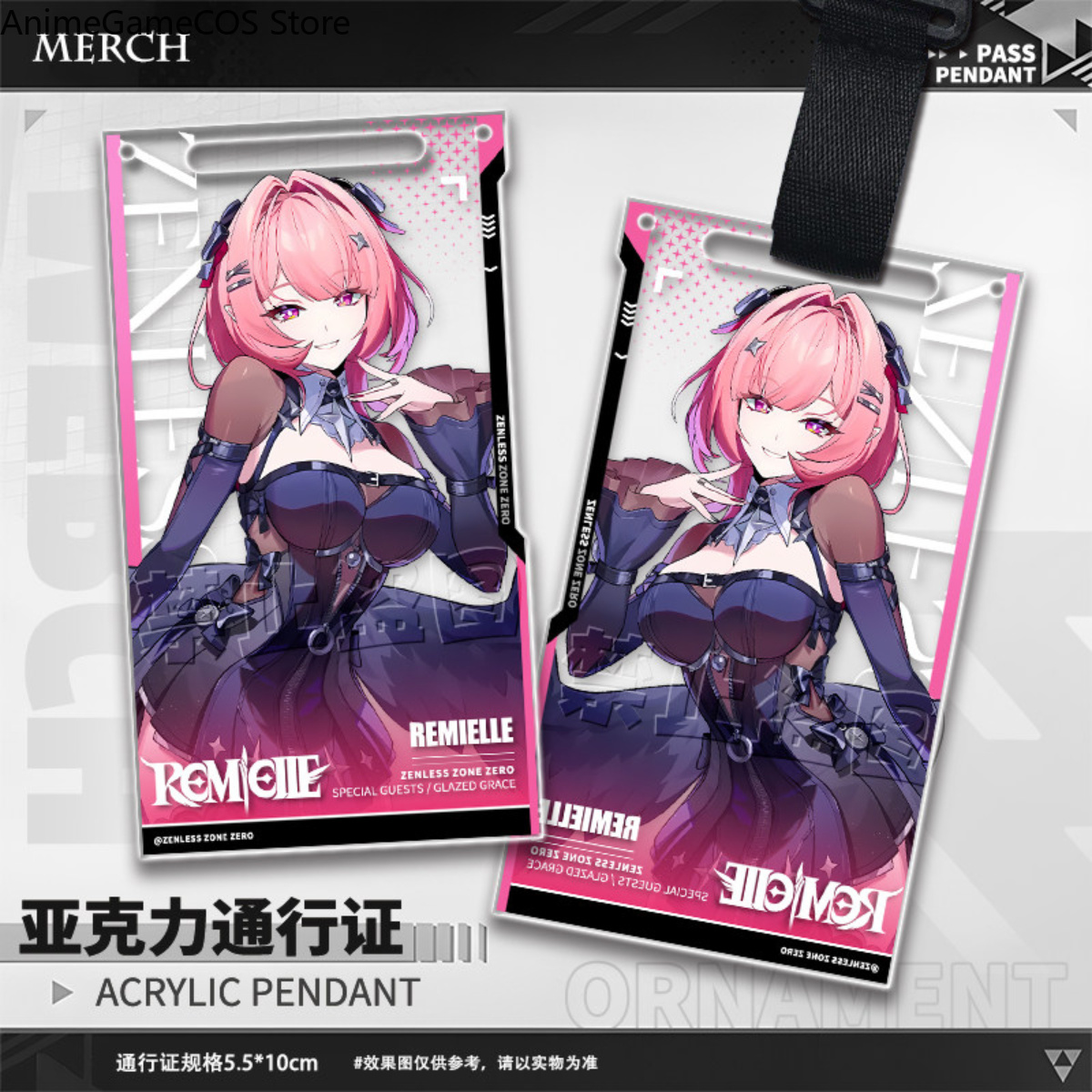 Anime Zenless Zone Zero Remiel - Cosplay Zone Anime Friends recension och pris