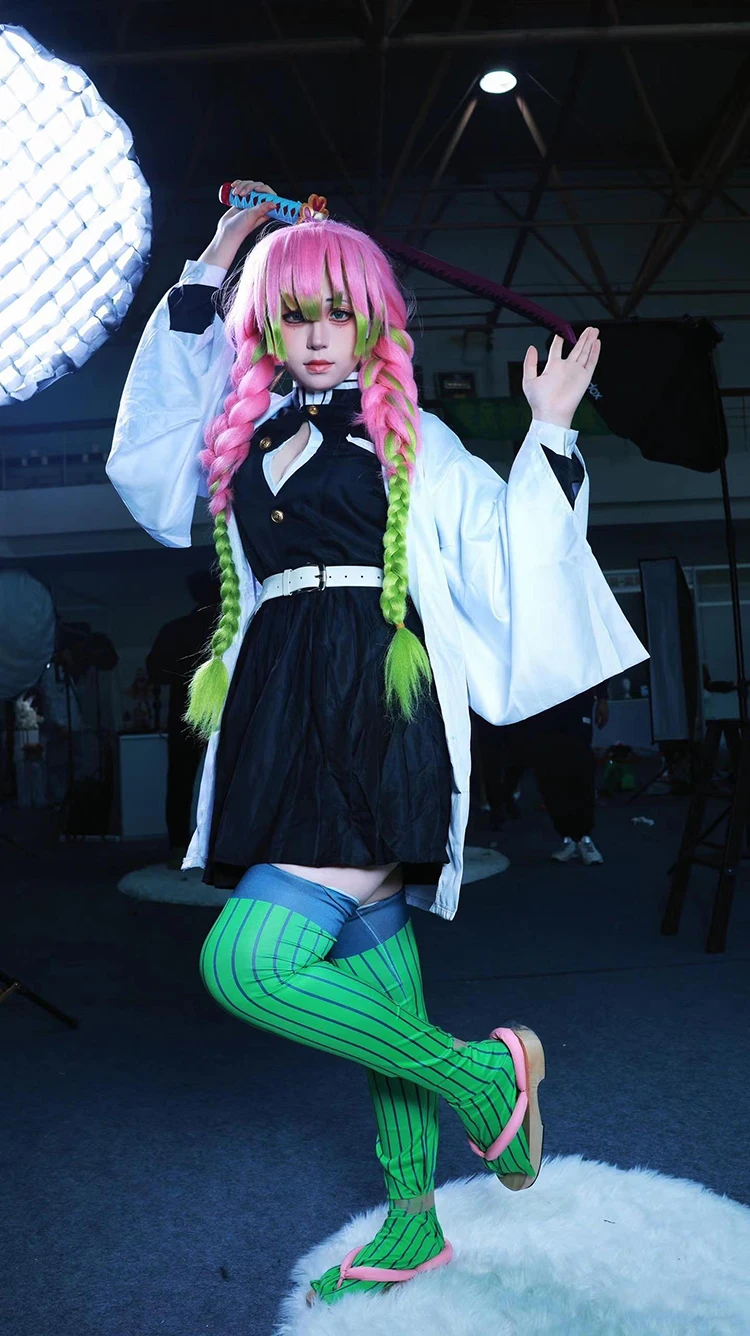 Anime Kanroji Mitsuri Cosplay  - Anime Cosplay Kid recension och pris