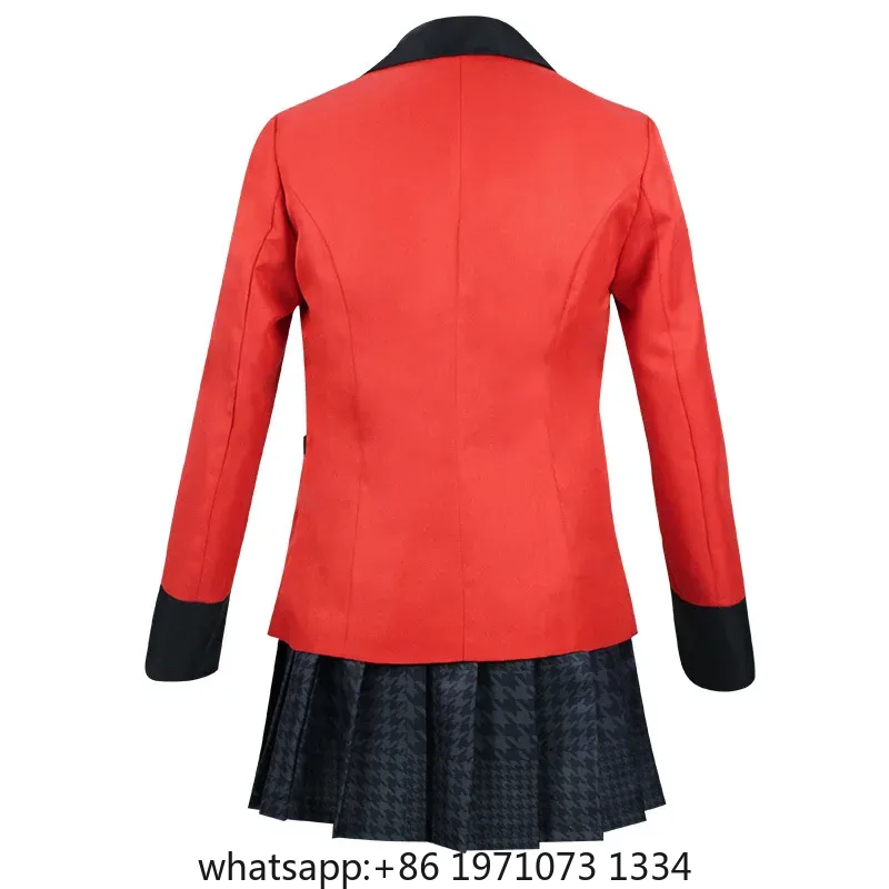Kirari Cosplay Anime Kakegurui - Anime Cosplay Kakegurui recension och pris