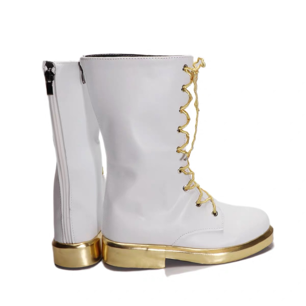 Zoey Black Golden Costume Shoe - Anime Zoey Cosplay recension och pris