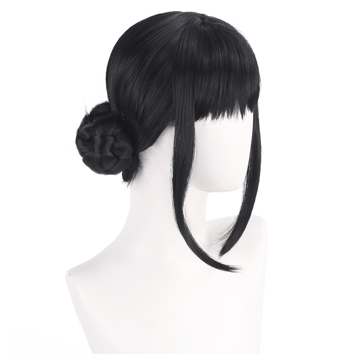 Zoey Cosplay Wig 33cm Black Ha - Anime Zoey Cosplay recension och pris