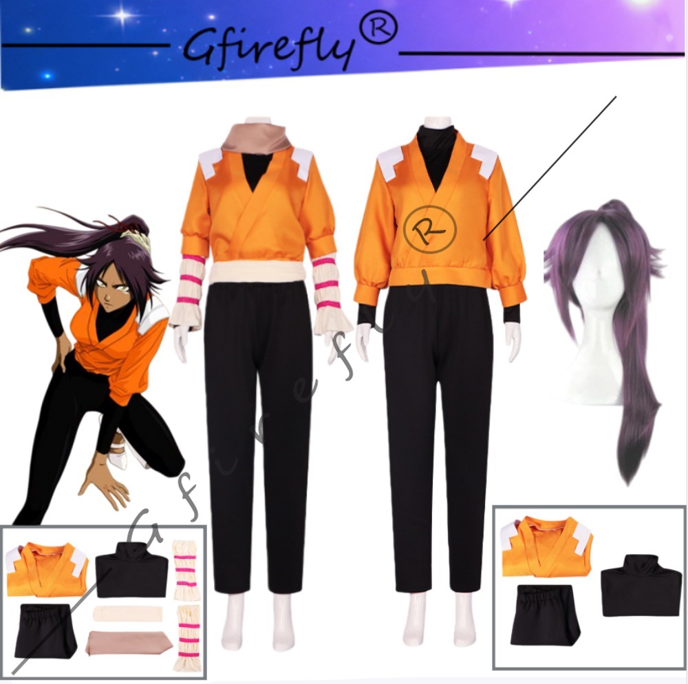 BLEACH Yoruichi Shihouin Cospl - Anime Cosplay Bleach recension och pris