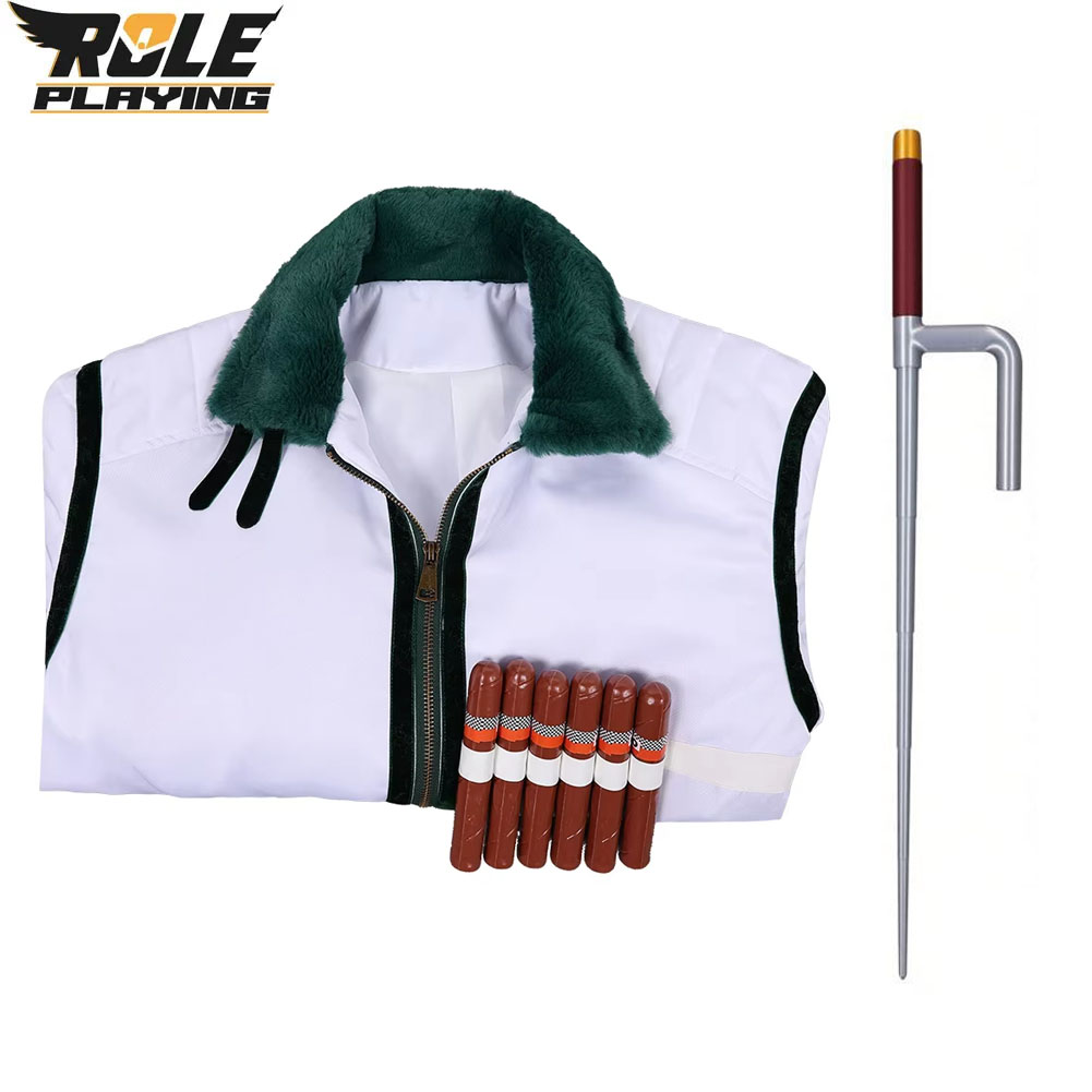 Smoker Cosplay Men Fantasy Coa - Anime Cosplay Outfits Male recension och pris