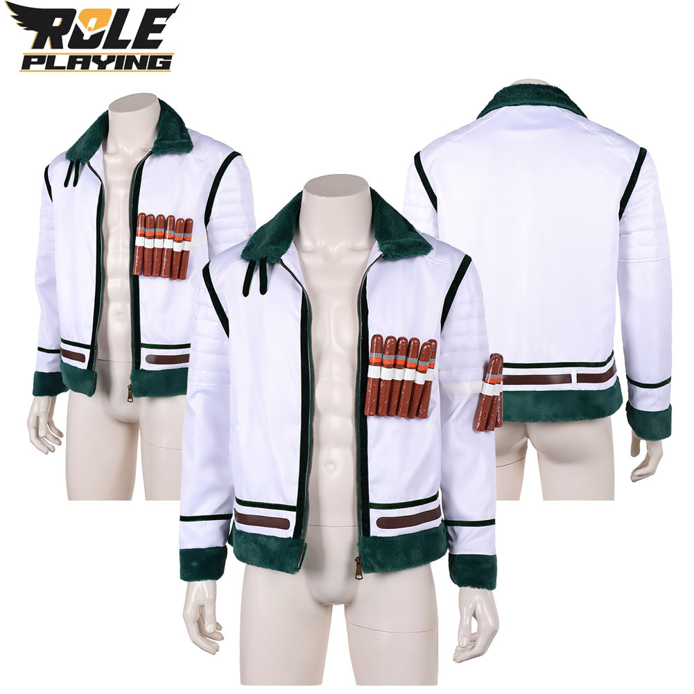 Smoker Cosplay Men Fantasy Coa - Anime Cosplay Outfits Male recension och pris