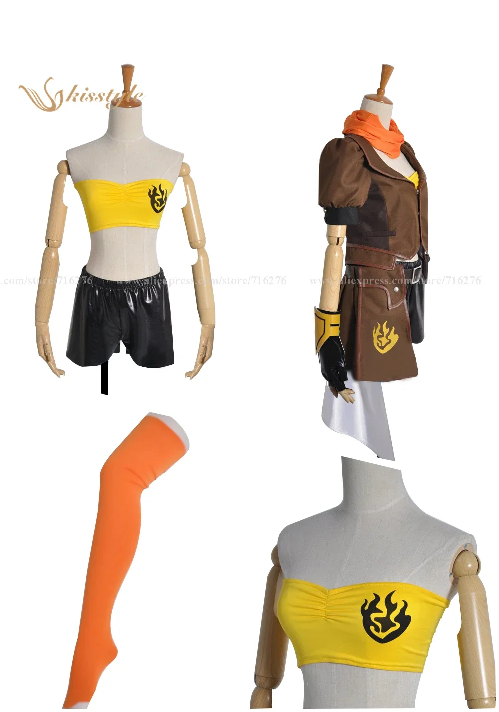 Anime anime ruby Yellow Traile - Anime Yang Cosplay recension och pris