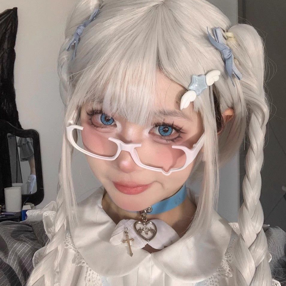Japanese Anime Crying Eyeglass - Anime Cosplay Korean Girl recension och pris