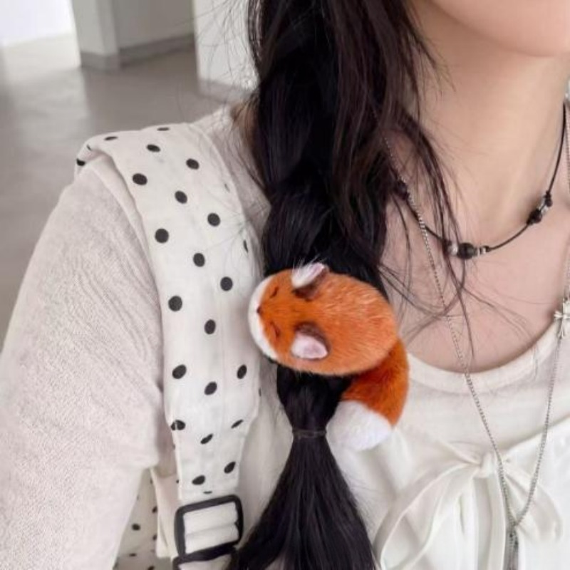 1/4pcs 3D Plush Hair Clip Cute - Anime Cosplay Korean Girl recension och pris