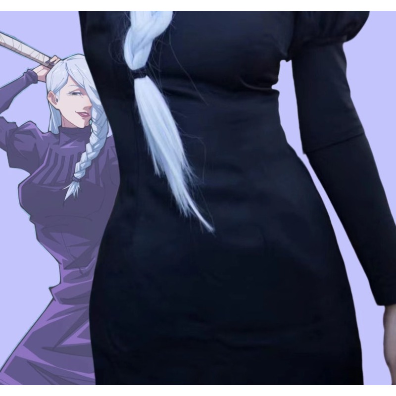 Anime Meimei Jujutsu Cosplay C - Anime Cosplay Black Girl recension och pris