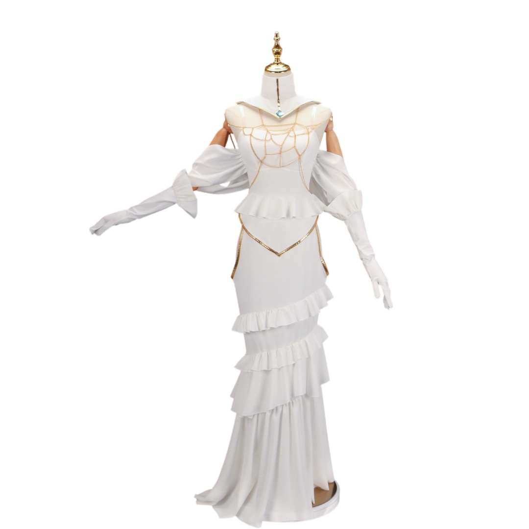 Overlord Arubedo Pure-White De - Anime Cosplay Albedo recension och pris