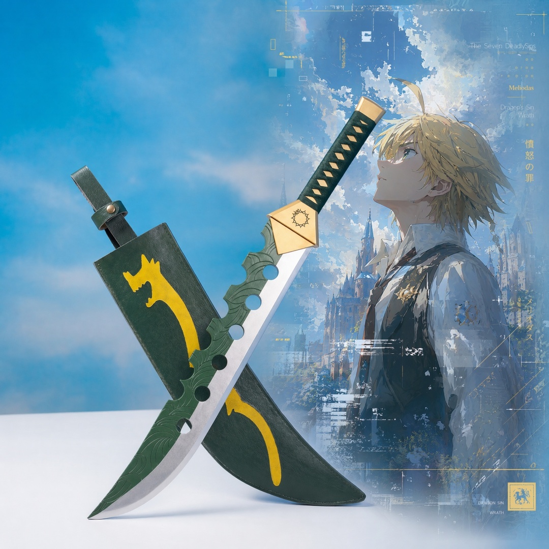 28inch The Seven Deadly Sins M - Anime Cosplay Katana recension och pris