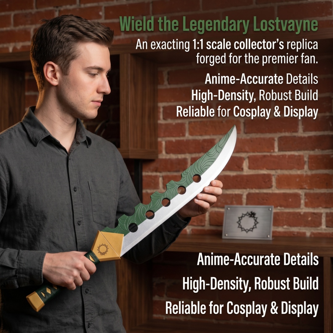 28inch The Seven Deadly Sins M - Anime Cosplay Katana recension och pris