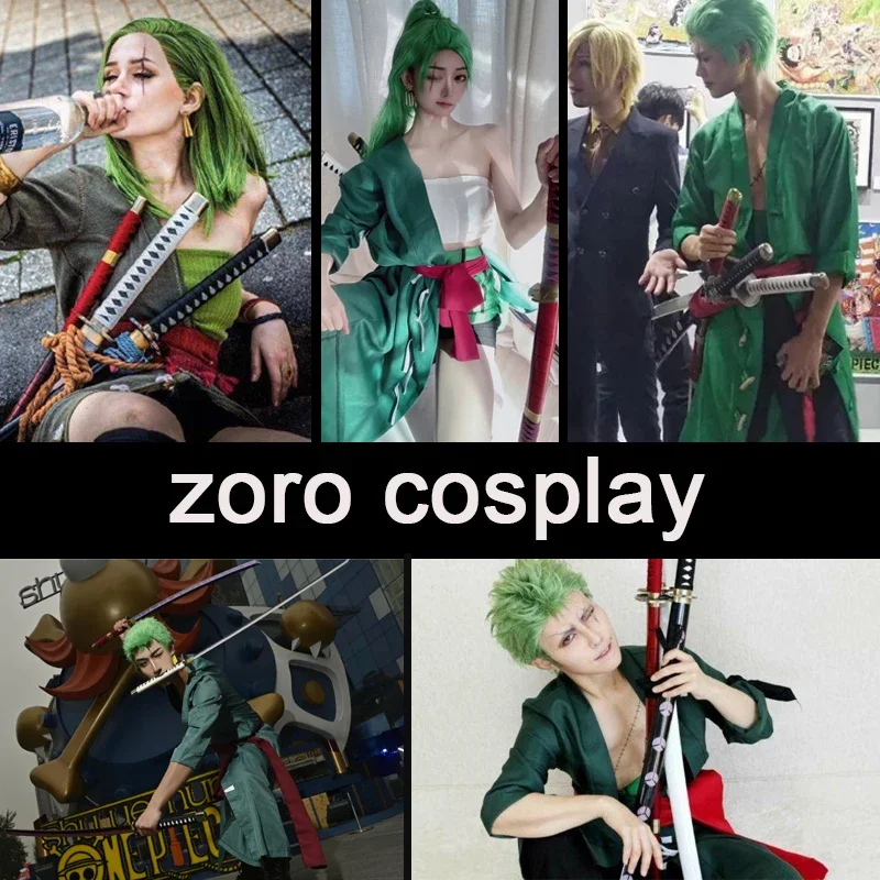2026 3-pcs Roronoa Zoro Swords - Anime Cosplay Katana recension och pris
