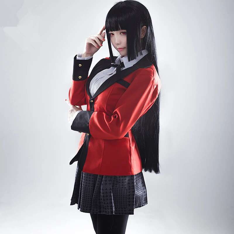 Anime Kakegurui Yumeko Jabami  - Anime Cosplay Kakegurui recension och pris