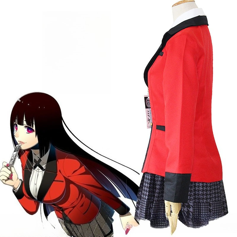 Anime Kakegurui Jabami Yumeko  - Anime Cosplay Kakegurui recension och pris
