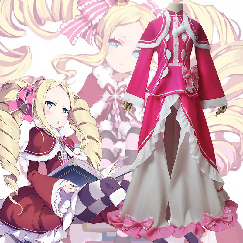 Anime Re Zero Beatrice Cosplay - Anime Cosplay Re Zero recension och pris