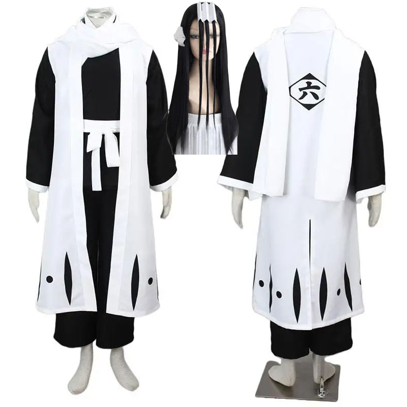 Kuchiki Byakuya Cosplay Bleach - Anime Cosplay Bleach recension och pris