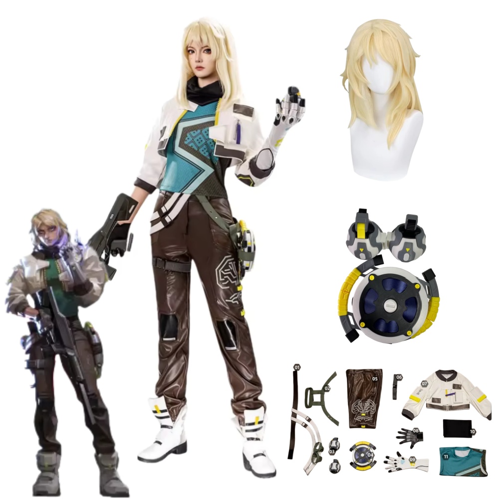 Deadlock Cosplay Costume Props - Anime Cosplay Women recension och pris