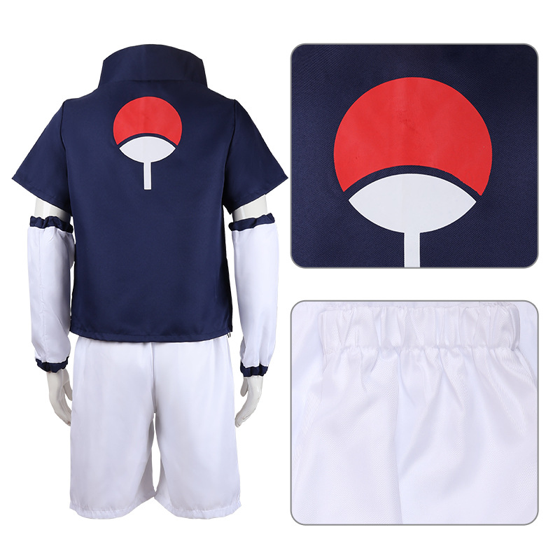Anime Uchiha Sasuke Cosplay Co - Anime Cosplay Kid recension och pris