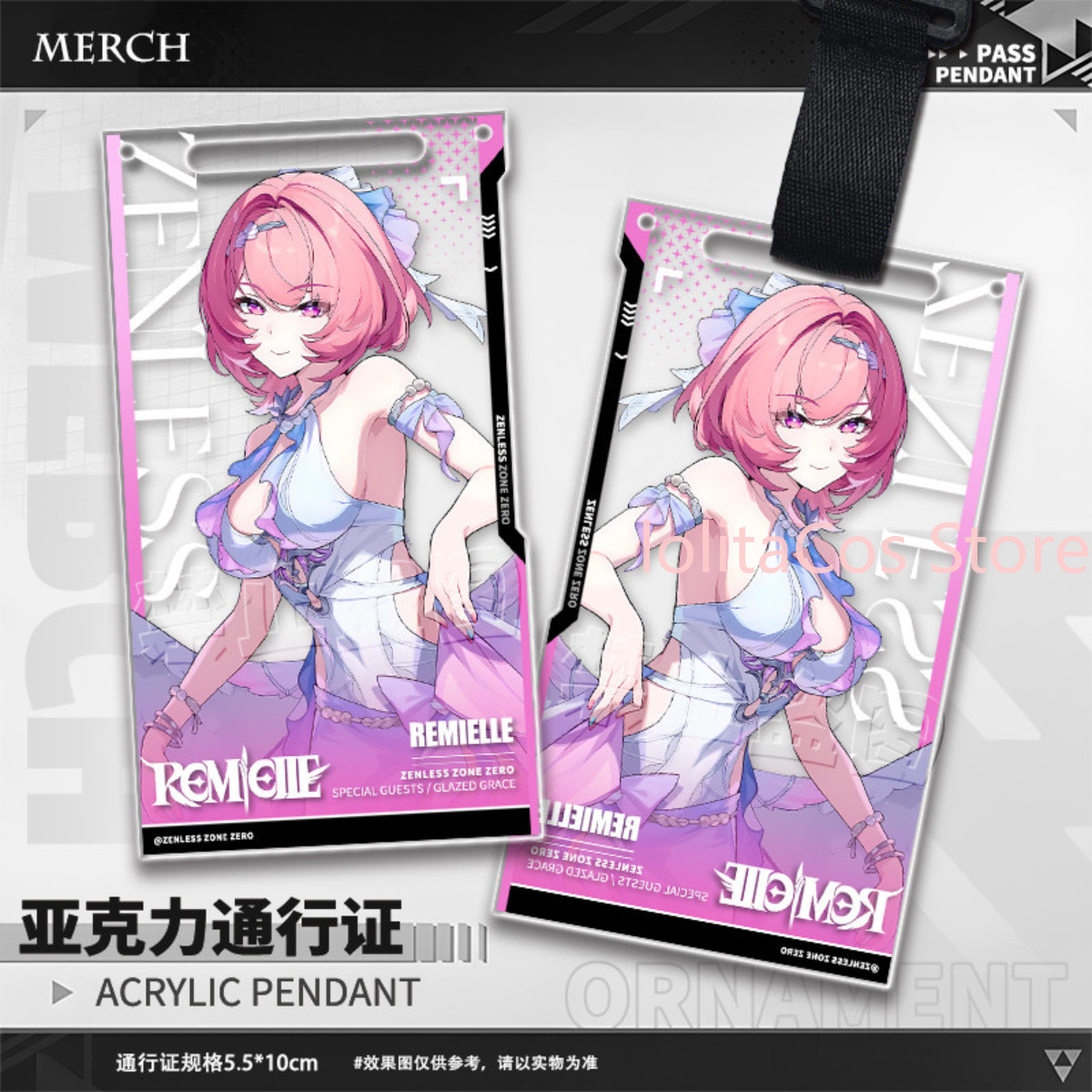 Zenless Zone Zero Remielle Dan - Cosplay Zone Anime Friends recension och pris