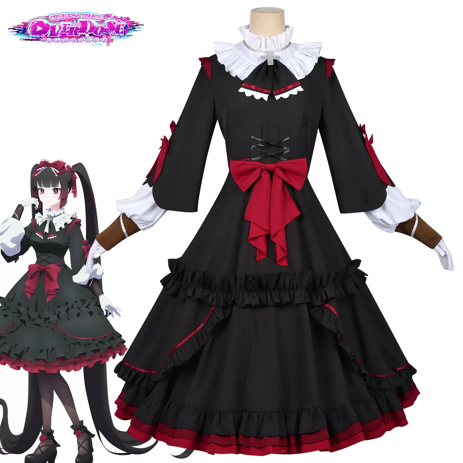 Anime Needy Girl Overdose Goku - Anime Cosplay Black Girl recension och pris