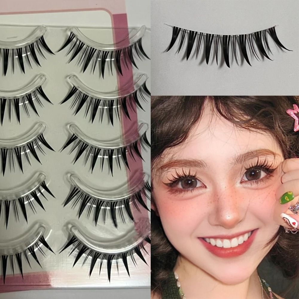 5 Pairs Pack Japanese Cosplay  - Anime Cosplay Thick recension och pris