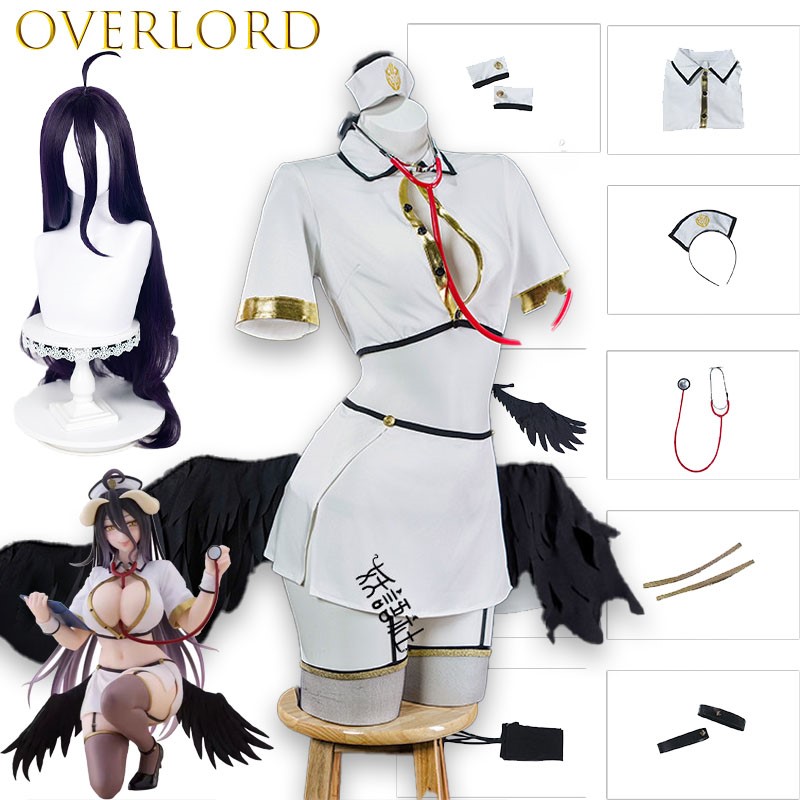 OVERLORD Albedo Nurse Cosplay  - Anime Cosplay Albedo recension och pris