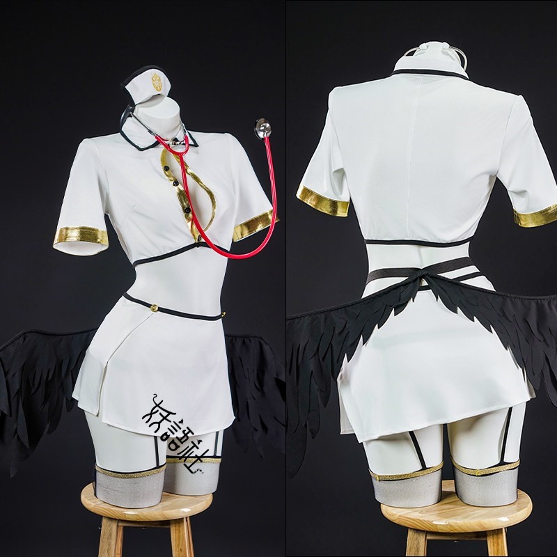 OVERLORD Albedo Nurse Cosplay  - Anime Cosplay Albedo recension och pris