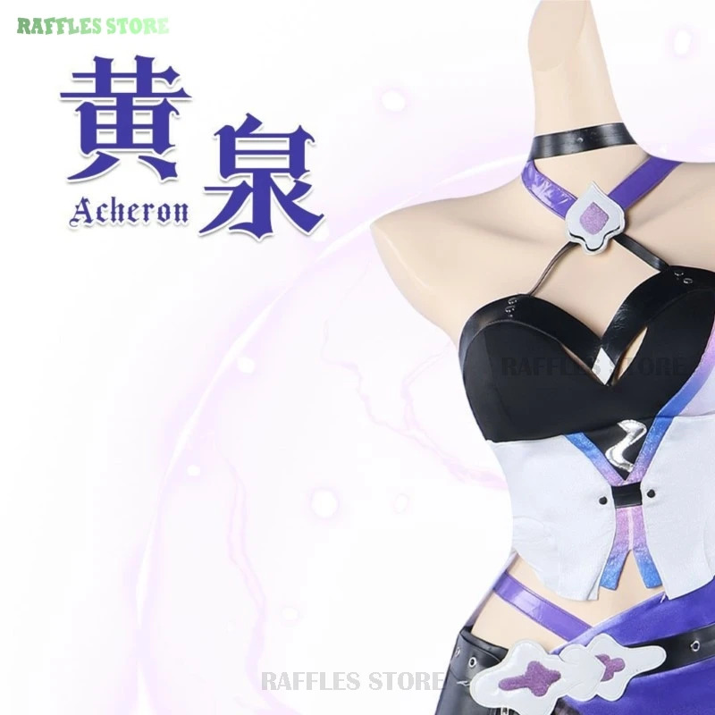2025 Acheron Costume Wig Game  - Anime Cosplay Event 2025 recension och pris
