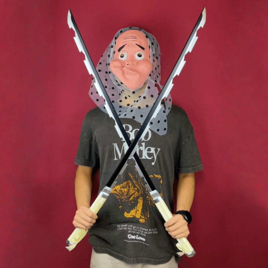 40inch Demon Slayer Inosuke Ka - Anime Cosplay Katana recension och pris