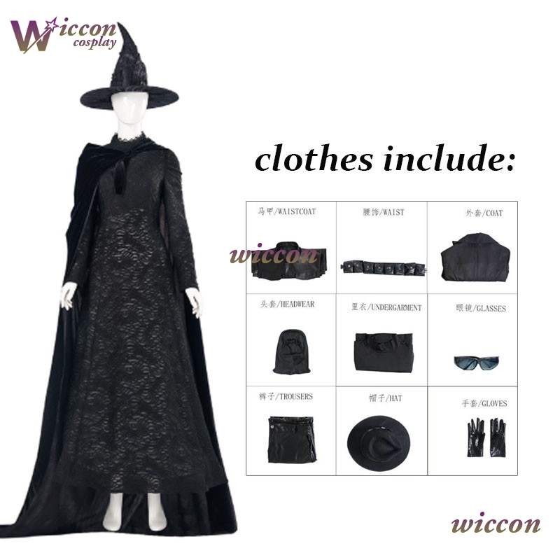 YesoK Movie Wicked Elphaba Cos - Anime Cosplay Kid recension och pris