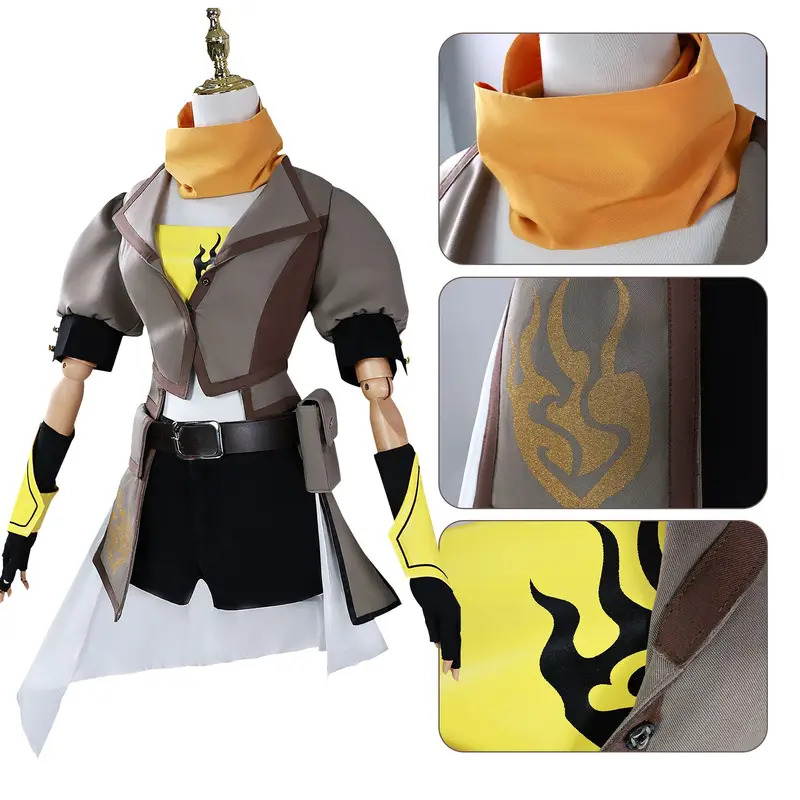25COSRWBY 2025 Cosplay Yellow  - Anime Yang Cosplay recension och pris